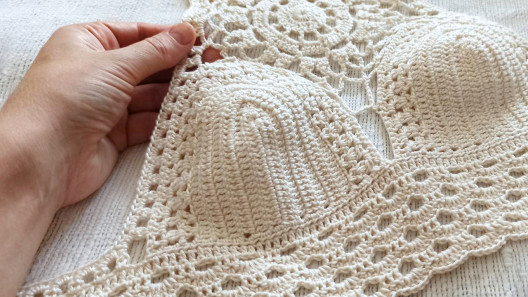 Caring for Your 100% Cotton Crocheted Bikinis and Tops